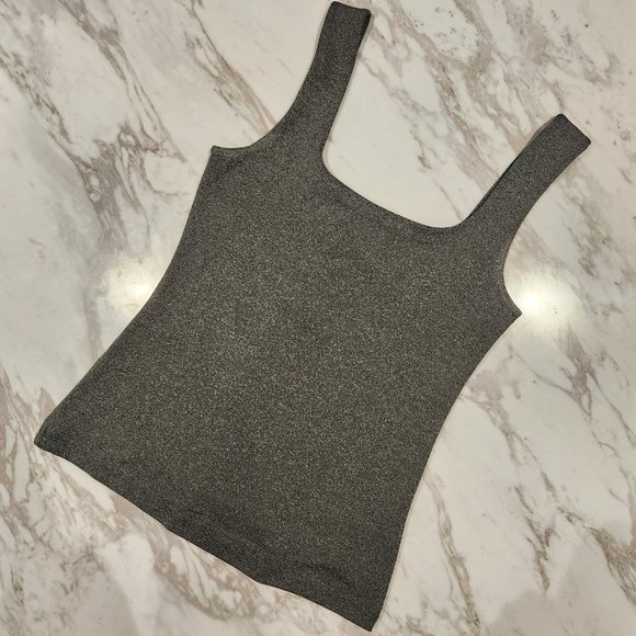 2 FOR $15! Dynamite Grey Thick Strap Tank | Sz S - Picture 3 of 9